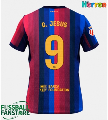 Barcelona Gabriel Jesus #9 Replik Heimtrikot 2026-27 Kurzarm